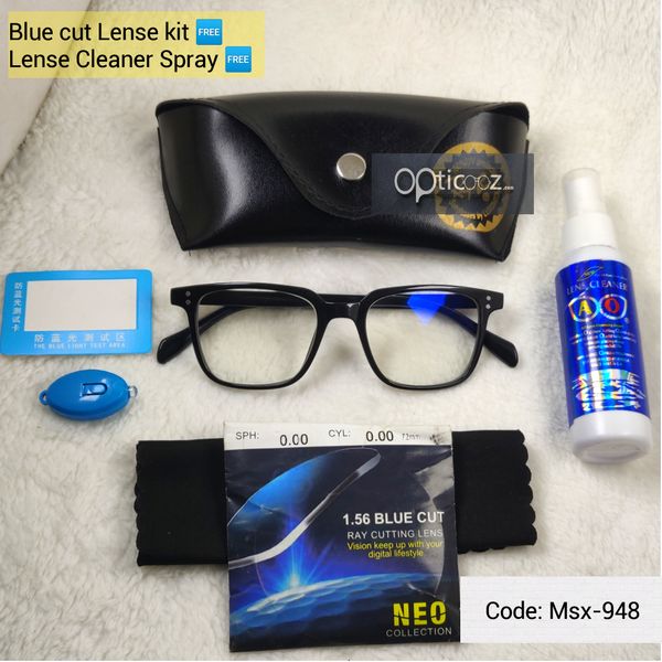 Square Shape Stylish BlueCut Eyewear