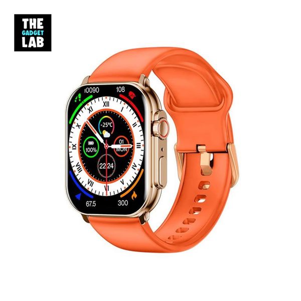 Imiki SF1 Smart Watch (Bluetooth Calling) – Gold Color