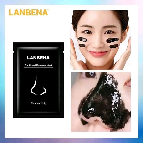 Lanbena Bamboo Charcoal Pore Strips Blackhead Mask