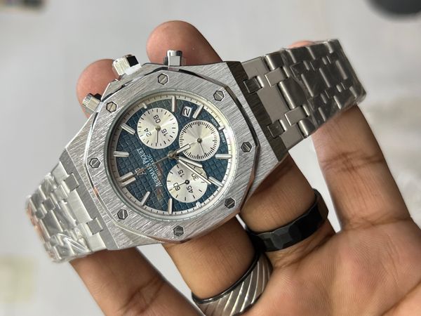 AP CHRONO FS, BLU DIAL, WHITE SUB,