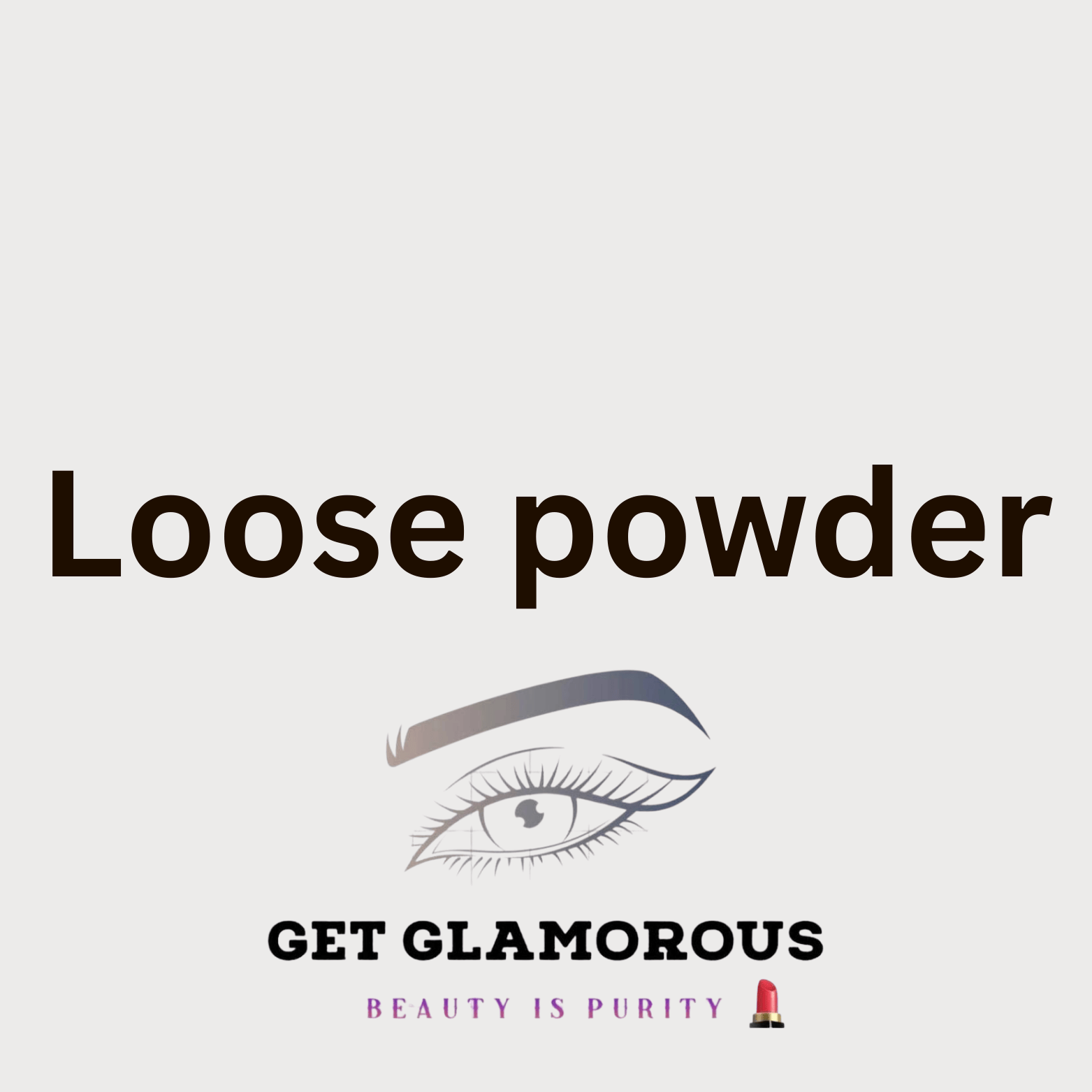 Loose powder