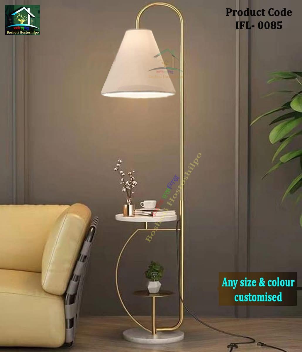 Metal Corner floor lamp