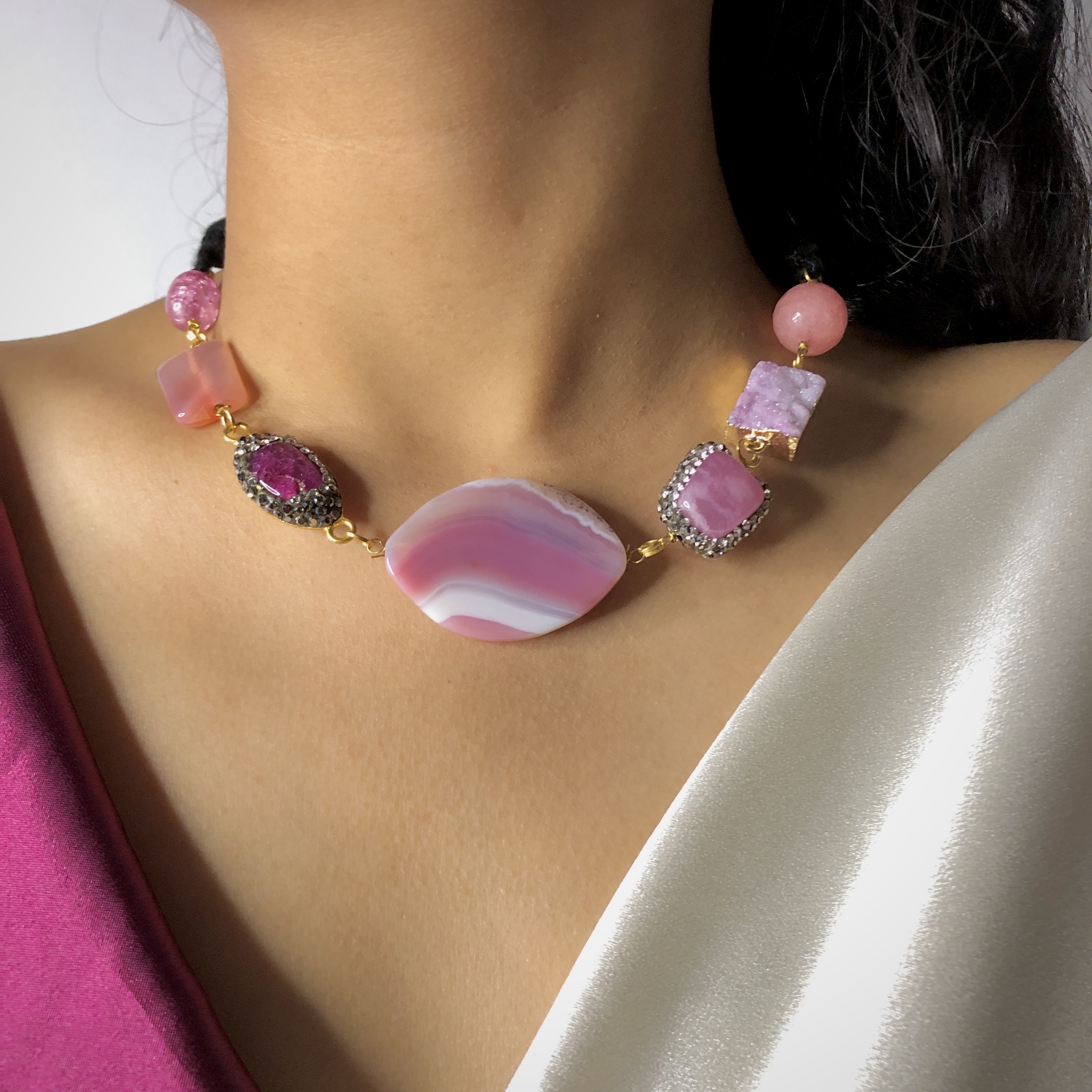Gemstone Neckpiece