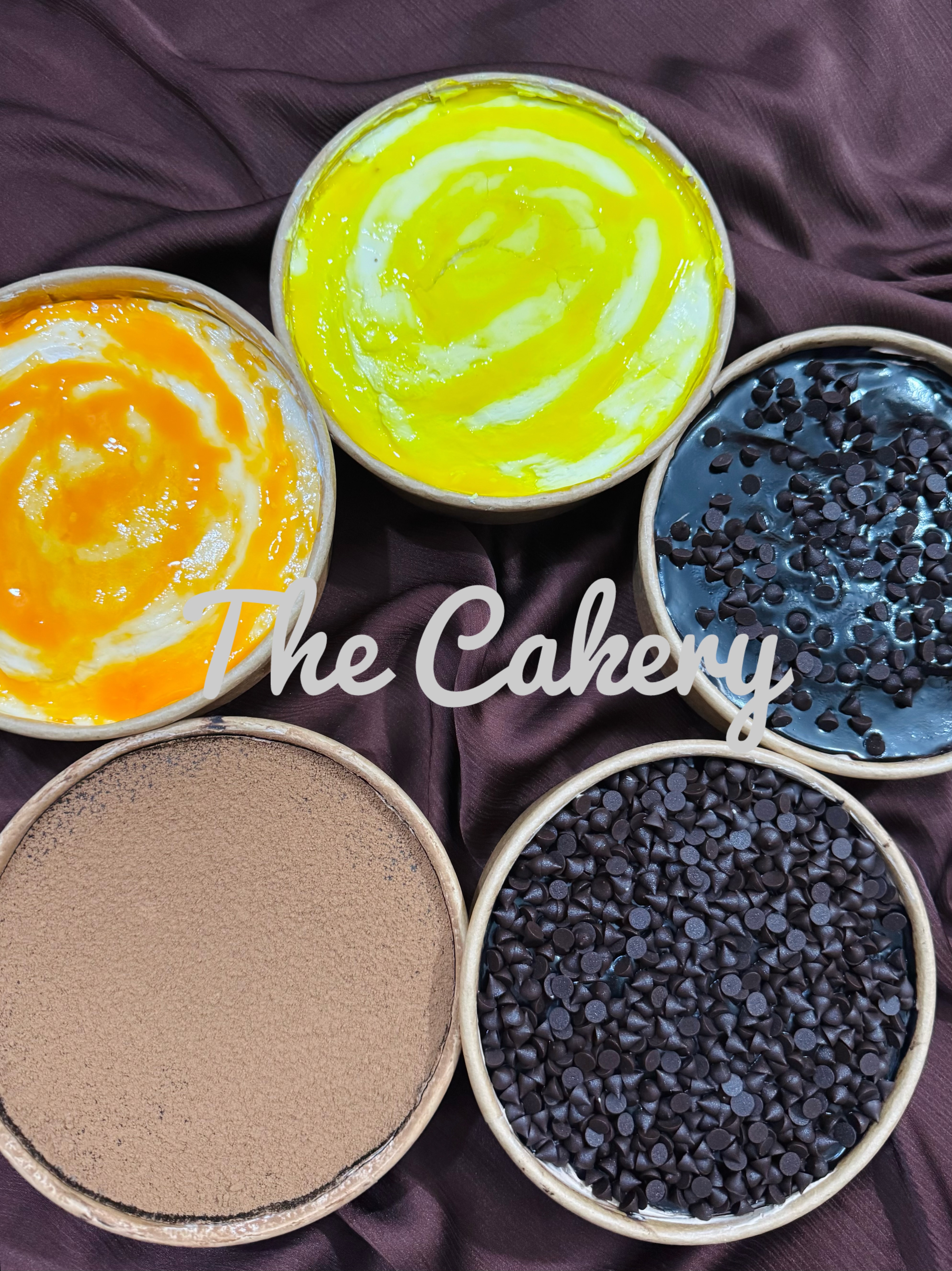 Tub Cakes (Paper Box)