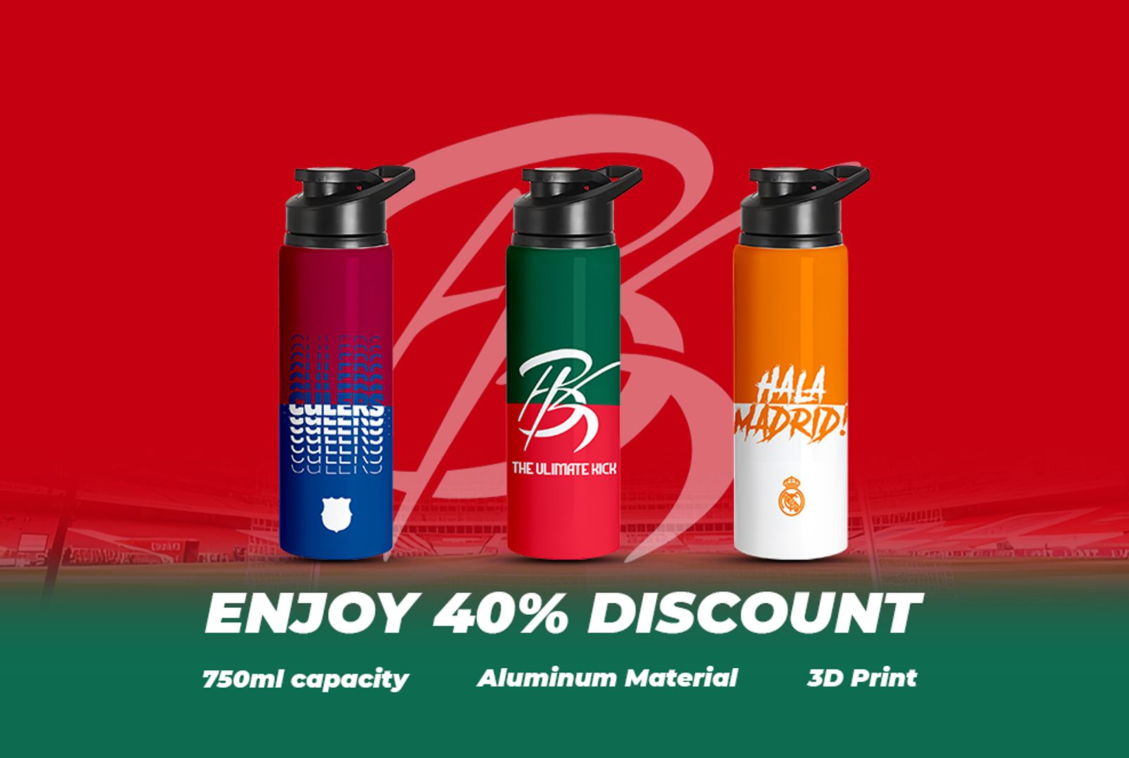 Sporty Water Bottles