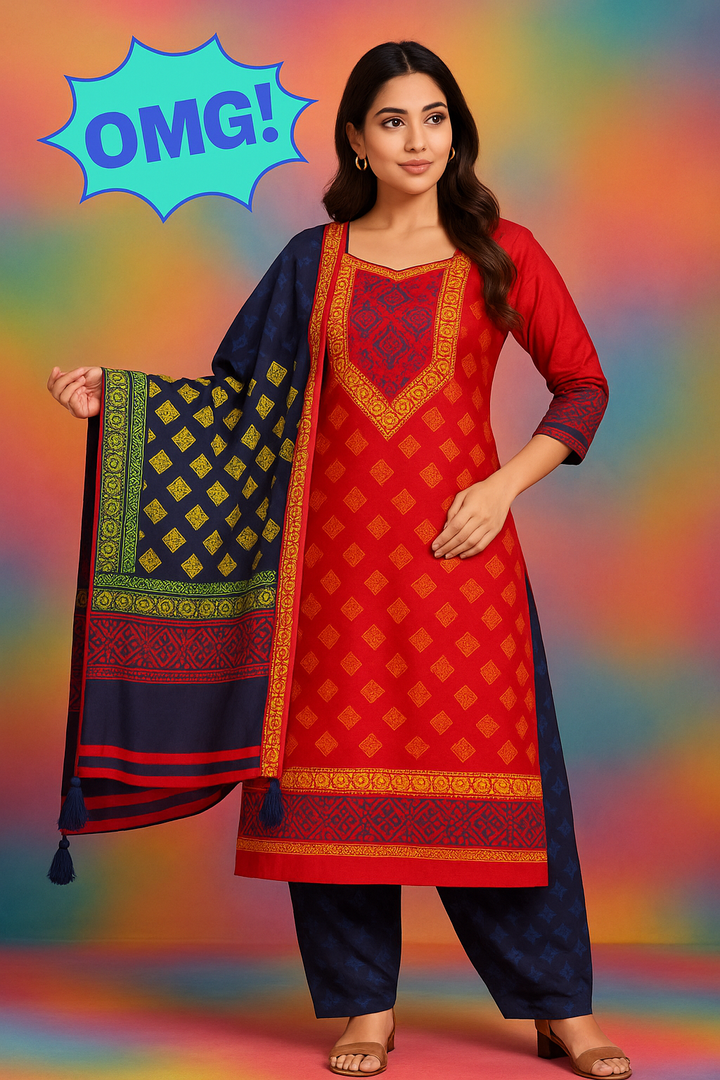 রাঙা সন্ধ্যা – রঙে সাজ, সুতিতে আরাম