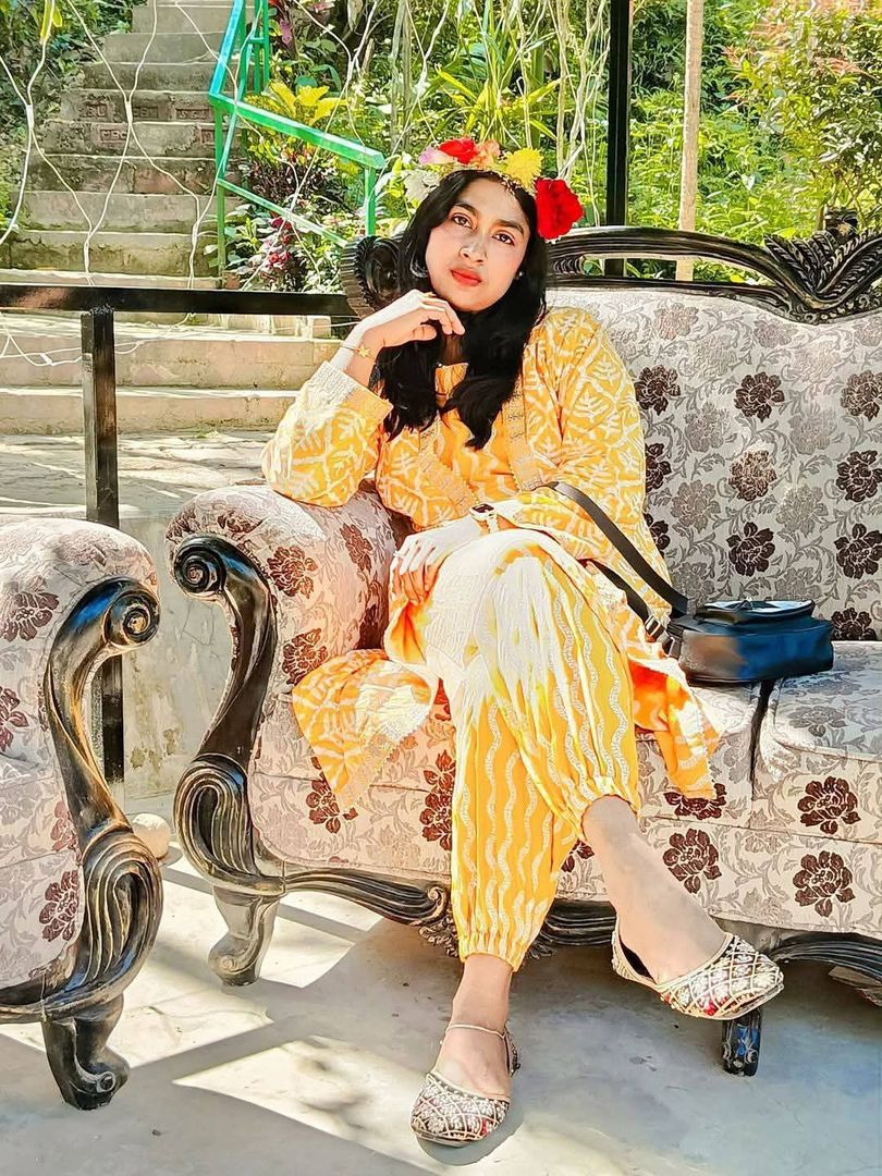 YELLOW Dhoti Three pieces