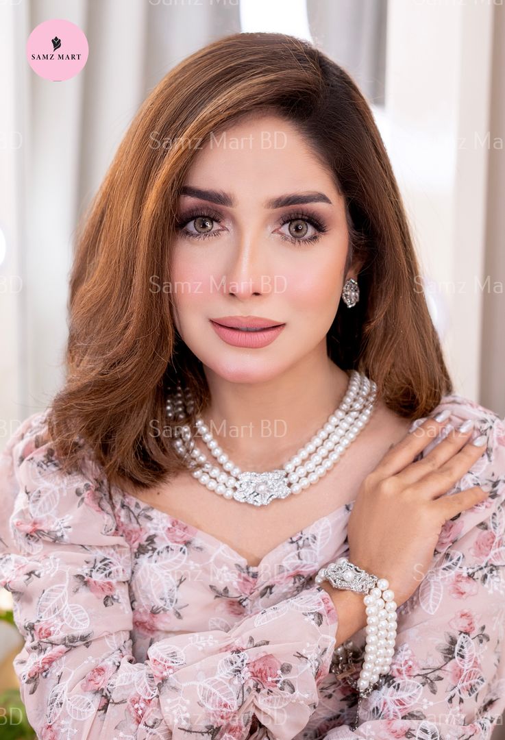Ultra Luxury Pearl Necklace Set + Bracelet